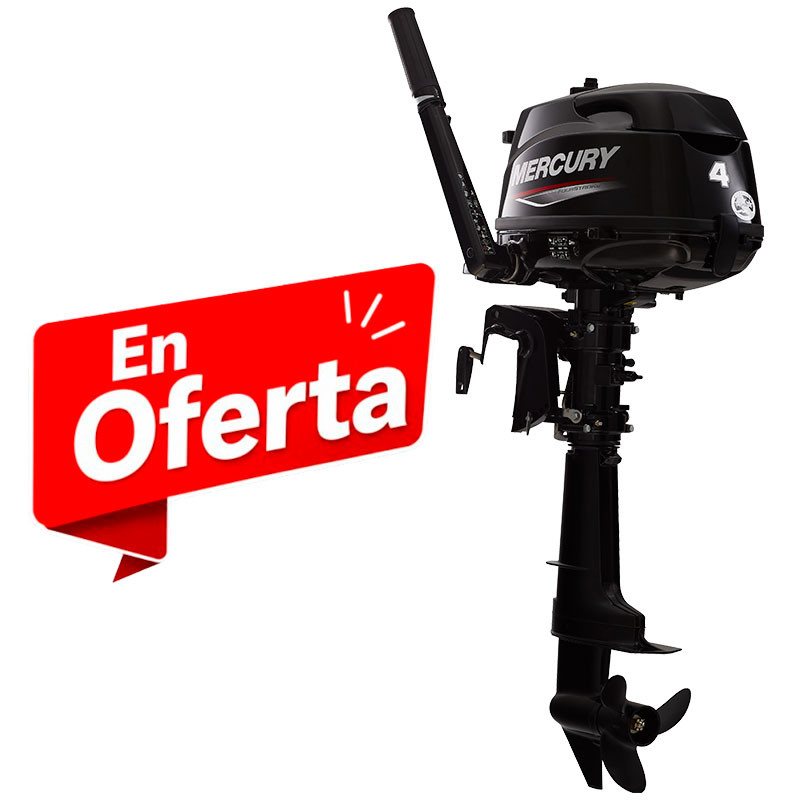 motor Mercury F 4 M - eje corto