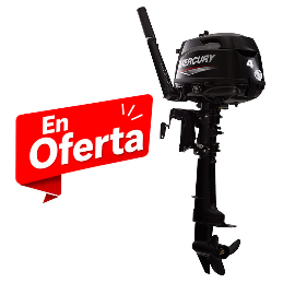 motor Mercury F 4 ML - eje largo