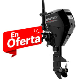 motor Mercury F 20 ML - eje largo
